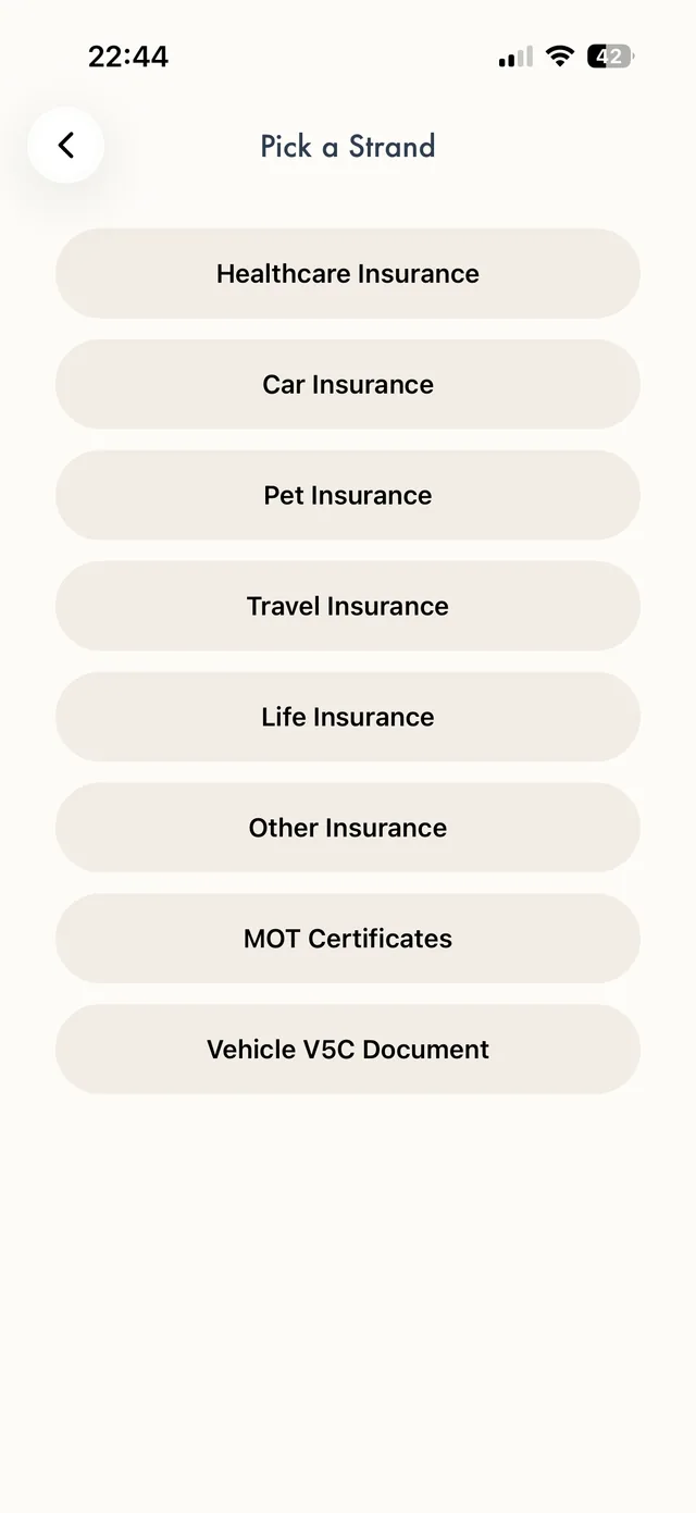Insurance Strands