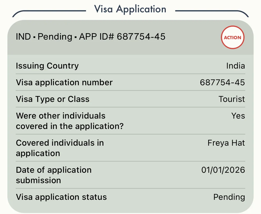 Visa Application